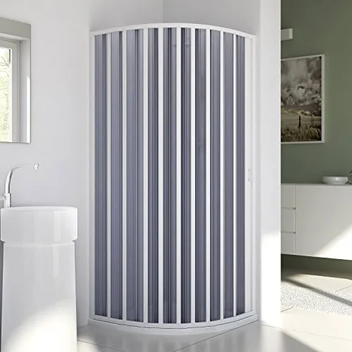 Forte Rund-Duschkabine 80x80 cm