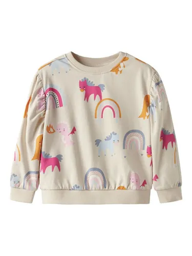 Name It Sweatshirt NMFNULA LS NREG SWEAT BRU PB