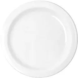 WACA 1945 Teller tief Kunststoffteller 500 ml ∅ 216 mm weiß