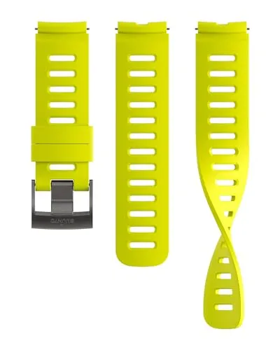 SUUNTO 22 DIV1 SILICONE STRAP LEMON YELLOW S+M