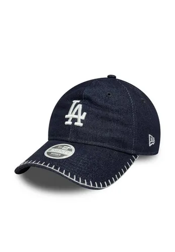 New Era 9Forty Damen Cap - DENIM STITCH Los Angeles Dodgers - Stylische Baseballcap für Damen in Navy, ideal für Freizeitaktivitäten. Mit hochwertiger Verarbeitung und bequemem Sitz, perfekt für den Sommer.