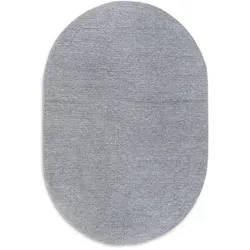 Villeroy & Boch Wollteppich Francois 160x231 cm - Handgewebter Wollteppich in Silber, perfekt für Wohnzimmer und Schlafzimmer. Robuste Qualität und Fußbodenheizungsgeeignet für höchsten Komfort.