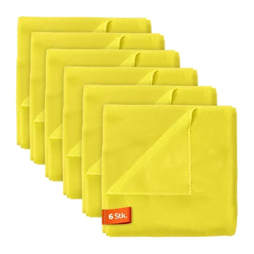 6x ADBL Poliertuch Chick Spezial Mikrofasertuch Innenraumtuch 300GSM 40cm×40cm