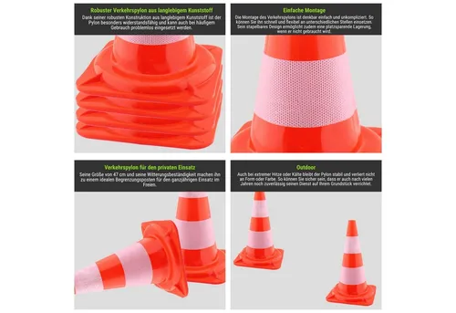 HAGO Pylone Verkehrspylon 4 Stk. von HAGO