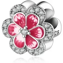 LuxusKollektion Charm Schmetterling 925 Silber Anhänger für Halskette & Armband