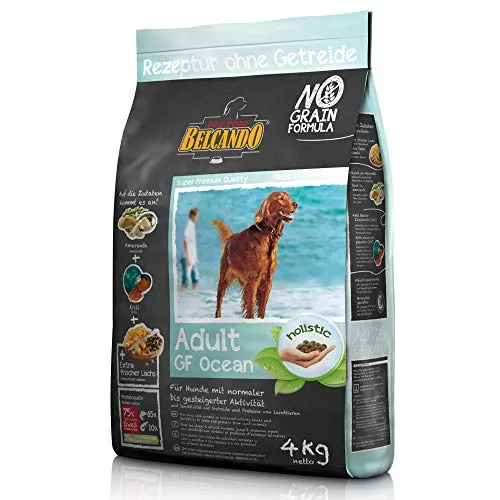Belcando Adult Grain Free Ocean 4kg - Hundefutter mit hochwertigem Fisch, ideal für sensible Hunde und ohne Getreide für optimale Verträglichkeit.