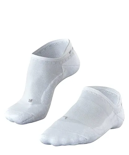 FALKE Damen Golfsocken GO2 Invisible W In Baumwolle Funktionsmaterial antiblasen 1 Paar, Weiß White 2000, 39-40