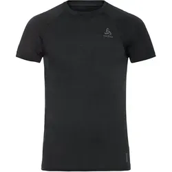 Odlo Performance X-Light Funktionsunterhemd in Schwarz, Größe S, Herren - Funktionsunterwäsche mit Temperatur-Kontroll-System X-Light, atmungsaktiv und schnelltrocknend, ideal für intensive Aktivitäten bei warmen Temperaturen.