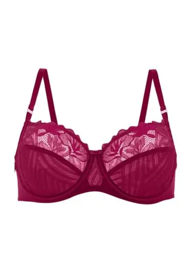 Conturelle Bügel-BH 805839 Florentine Velvet 90F - Eleganter Bügel-BH mit elastischen Außenträgern und U-förmigem Rücken. Bietet eine perfekte Passform dank dreiteiligem Cup und ist ideal für jeden Tag.