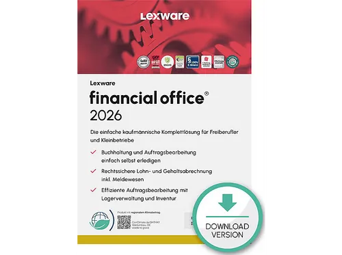 Lexware financial office 2026 Jahresversion 365-Tage