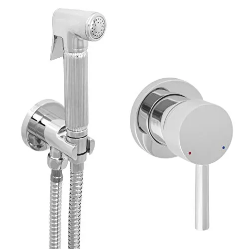 Welfenstein Unterputz Bidet Set BS06 Spraybrause Bidetbrause Intimdusche Hygienedusche