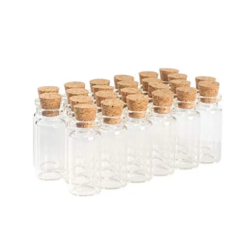 Magic Season Dekorative Glasflasche (24 Stück / 10 ml)