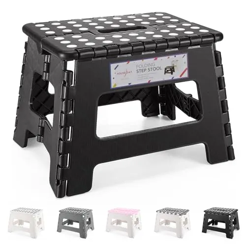 Tritthocker Schwarz von HOUSE DAY