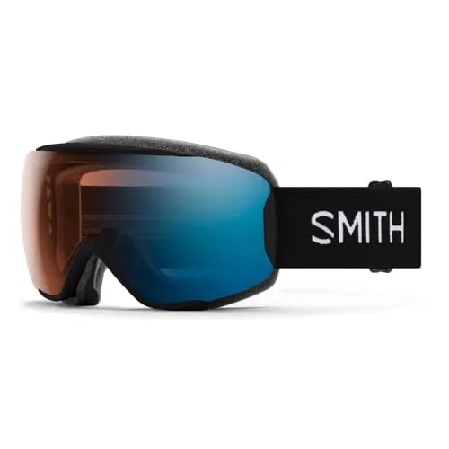 Smith Moment Skibrille blck 2021 mit ChromaPop Technologie - Herren & Unisex Skibrille mit sphärischen Carbon-X-Scheiben für unverzerrte Optik, antibeschlag Fog-X-Innenglas und lichtempfindlichen Gläsern für wechselnde Lichtverhältnisse.