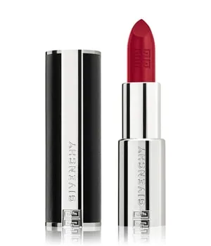 Givenchy Le Rouge Interdit Intense Silk Lippenstift 3 g - Grenat Cendré - Lippenstift in satin-mattem Finish, langanhaltend bis zu 12 Stunden und feuchtigkeitsspendend mit Hyaluronsäure - für strahlende Lippen in luxuriösem Design.