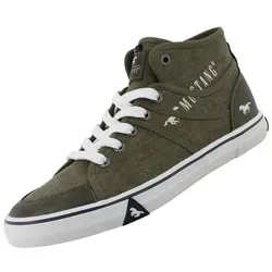 Produktbild Mustang Herren High Top Canvas Sneaker Khaki