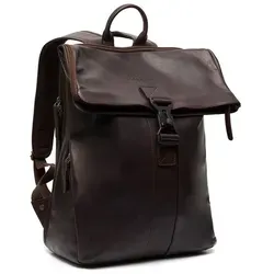 The Chesterfield Brand Packsack Savona braun - Hochwertiger Rucksack aus gewachstem Wax Pull-Up-Leder im Vintage-Look, ideal für Notebooks und Tablets. Mit 18 l Volumen und stilvollem Design perfekt für den Alltag.
