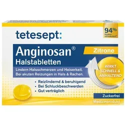 Tetesept Anginosan Halstabletten zuckerfrei Zitro.