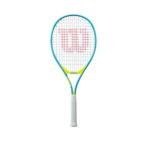 Wilson Kinder-Tennisschläger Ultra Power 25in – Spaß beim Lernen für 9-12 Jährige - Tennisschläger für Kinder, ideal für Einsteiger mit witzigem Design, stabiler Bauweise und leichter Handhabung – inklusive cooler Halbhülle.
