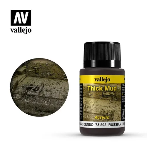 VALLEJO 73808 Weathering Effects: Russian Mud 40ml