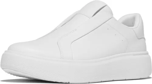 FitFlop Damen Sneaker Rtg Leather Laceless Sneakers E4T - Stylische Damen Sneaker in Urban White, ideal für jede Jahreszeit. Mit rutschfester Gummisohle für optimalen Halt und Komfort im Alltag.