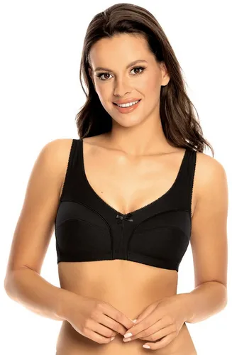 Viania Baumwoll Soft BH Basic 105452 Gr. 80D in schwarz