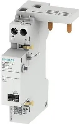 Siemens 5SM6021-2 Brandschutzschalter 16A, 2-Polig - Brandschutzschalter (AFDD) zur Vermeidung von Fehlerlichtbögen, sorgt für erhöhten Brandschutz in elektrischen Anlagen.