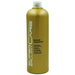 Super Brillant Care Repair Shampoo 1000ml in gold von Hair Haus