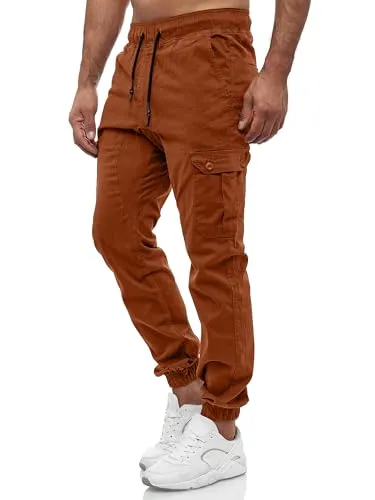 Tazzio Herren Cargohose 16610 – Bequeme Cargo Jogger mit Stretch - Wanderhosen aus robuster Baumwollmischung mit Stretch für optimale Bewegungsfreiheit. Ideal für Freizeit, Alltag und Streetwear – bequem und stylisch!