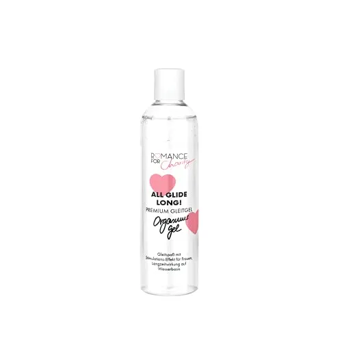 EIS, Premium Gleitgel 'Orgasmus Gel - All Glide Long!', kondomverträglich, Gleitmittel auf Wasserbasis, mit Stimulations-Effekt für Frauen, 300 ml