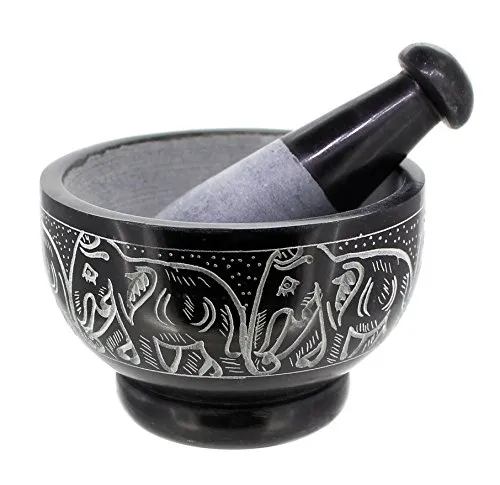 Mörser & Stößel Schwarz von Budawi