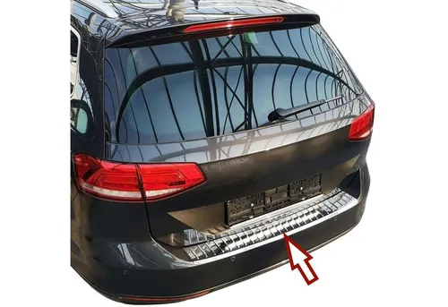 RECAMBO Ladekantenschutz für VW Golf 7 Variant - Abdeckblenden für optimalen Schutz vor Kratzern und Witterungseinflüssen. Hochwertiger V2A Edelstahl mit 100% passgenauer 3D-Form für eine exklusive Optik und einfache Montage.