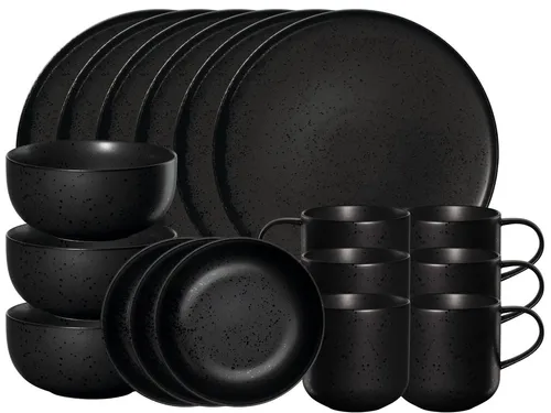 ASA SELECTION Frühstücks-Set Selection COPPA 18tlg in schwarz von ASA
