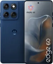 Motorola Edge 60 - 256 GB Dual SIM Smartphone - Smartphone mit 50 Mpx Kamera und 5G-Funktionalität, ideal für Fotos und schnelles Surfen, in der eleganten Farbe Gibraltar Sea.
