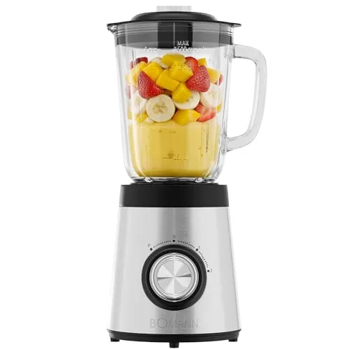 BOMANN Standmixer UM 6084 CB, Standmixer 700W, Mixer, BPA frei