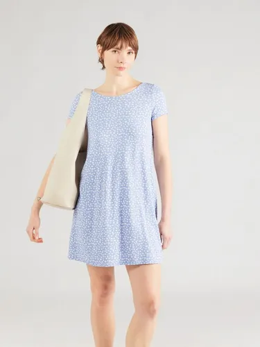 ONLY Relax-fit-Jeans ONLBERA BACK LACE UP S/S DRESS JRS - Verleihe deinem Look mit diesem modischen Kleid einen frischen Akzent. Ideal für jeden Anlass, überzeugt es durch bequemen Schnitt und trendige Details. - Produkttyp: Kleid - Stil: Midi-Länge, Rundhals, Kurzarm