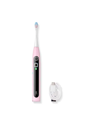 Oclean Zahnpflege-Set X Kids Toothbrush - Elektrische Zahnbürste für Kinder, mit intelligentem Display, 5 Putzmodi und 40 Tagen Akkulaufzeit – für ein gesundes Lächeln und spielerisches Zähneputzen!