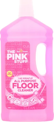 The Pink Stuff Allzweck-Bodenreiniger, 1l - Allzweckreiniger für Böden und Oberflächen, entfernt effektiv Schmutz und hinterlässt strahlenden Glanz ohne Nachspülen. Ideal für Haushalte und Büros.