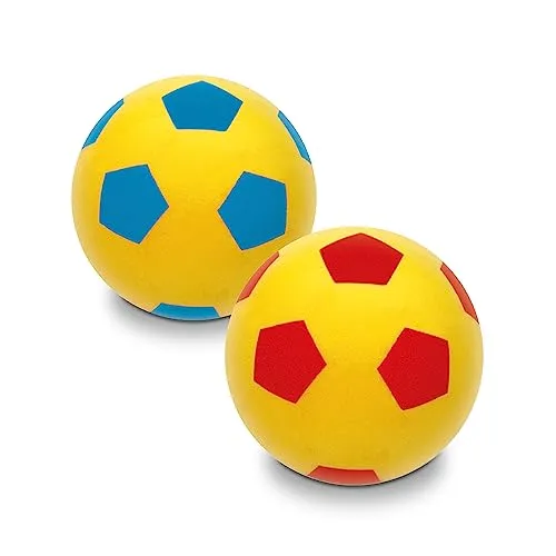 Mondo Toys – Soft Ball 120 – Schwammball Durchmesser 12 cm – 1 weicher Ball – sortierte Farben – 07851