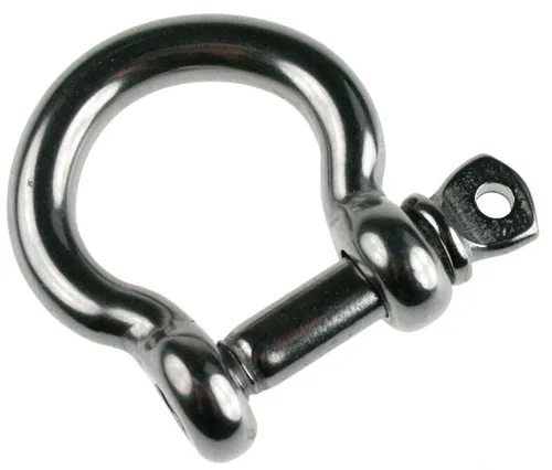 Schäkel  Rundschäkel geschmiedet  Edelstahl  40x20mm