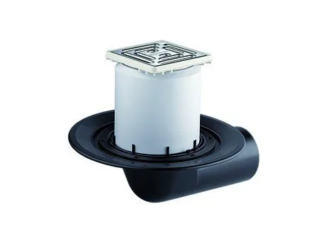 Upmann Balkon- und Terrassenablauf DN70 waagerecht 80121