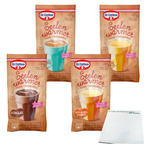 Dr. Oetker Seelenwärmer Pudding Testpaket von Dr. Oetker