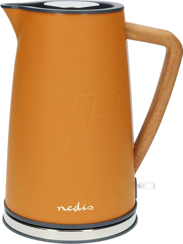 Wasserkocher 1.7 l in orange von Nedis