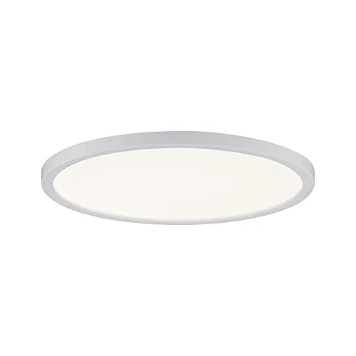 Paulmann 92943 Areo LED-Einbaupanel 12W Weiß (matt) - Einbauleuchten mit gleichmäßiger Raumausleuchtung und schmalem Rand für unauffällige Integration. Pflegeleicht und einfach zu montieren.