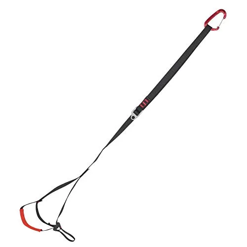 MAGT Klettern Ascender Gurt, Verstellbarer Kletterfußgurt Outdoor Klettern Ascender Gurt Seil Fußgurt Kletterschlinge für Bergsteigen Rettung Abseilen