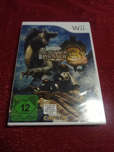 Wii Spiel Monster Hunter Tri 3 Neu