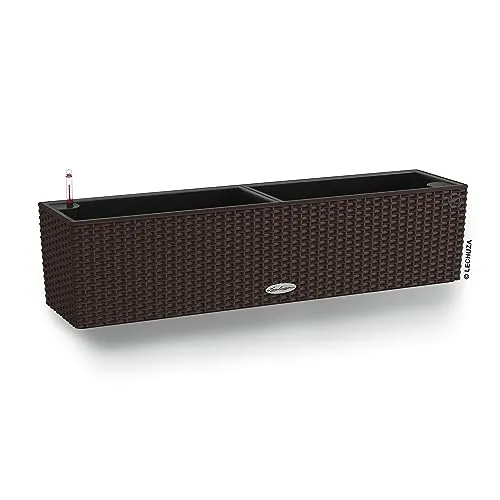 LECHUZA BALCONERA Cottage 80 mokka 15615 in braun von Lechuza