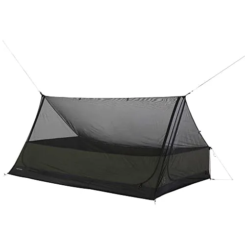 Nordisk Troms Mesh Kabine grün - Leichtes Zelt für 2 Personen, ideal für Camping mit Moskitonetz und 8000 mm Wassersäule, kompatibel mit Nordisk Voss Tarp Sortiment.