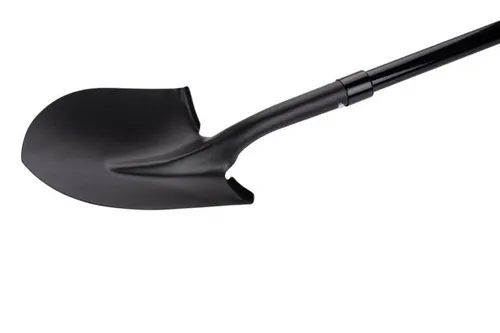 BLACK+DECKER Schaufel 148 CM - Rostfrei - Kopf aus Karbonstahl und Stiel aus Fib