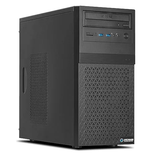 ANKERMANN-PC Office One PC (AMD Ryzen 5 3400G, 16 GB RAM, 480 GB SSD) - Leistungsstarker Desktop-PC mit AMD Ryzen 5 3400G, ideal für Büroanwendungen. Ausgestattet mit 16 GB RAM und 480 GB SSD für schnelle Datenverarbeitung und effizientes Arbeiten.